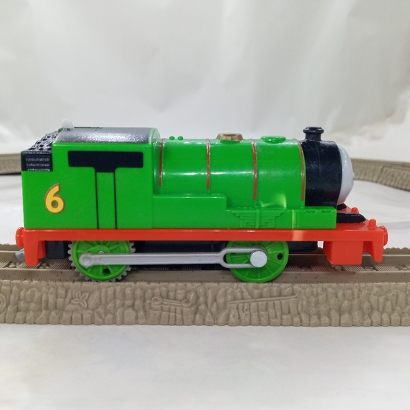 Percy Thomas and Friends Trackmaster Motorized Tank Engine 2013 Gullane - Picture 6 of 6